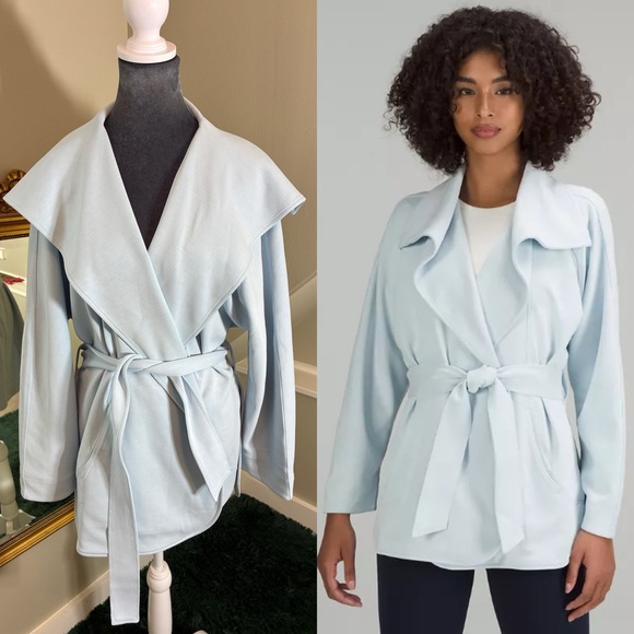 Lululemon Softstreme Belted Wrap Medium/ Large - Picture 1 of 13